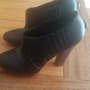 BCBGMax Azaria leather ankle boots
